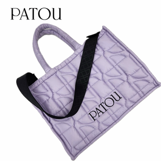 PATOU - 【PATOU パトゥ】　【2WAY キルティングトート バッグ ラベンダー パープル AC0240123477L 国内正規品】