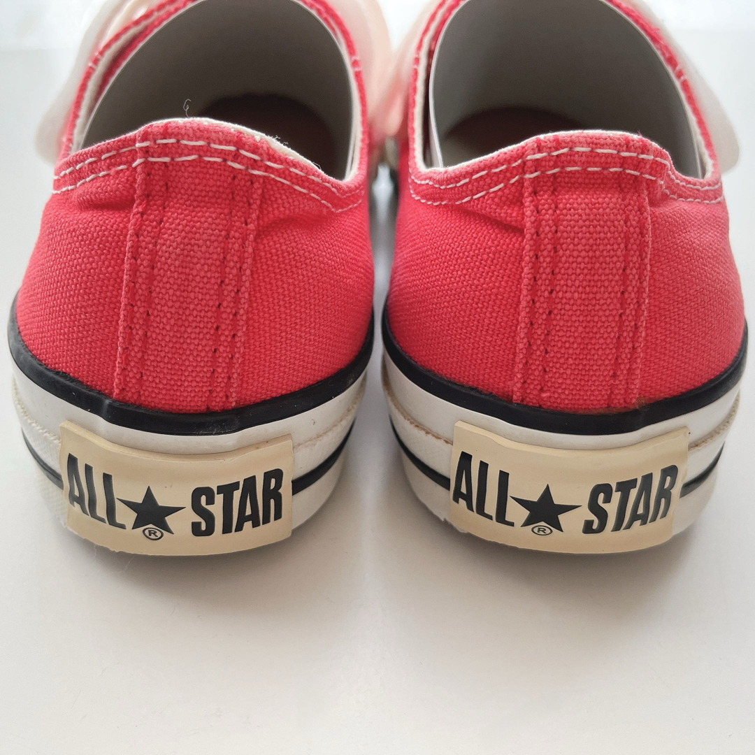 ALL STAR（CONVERSE）(オールスター)のコンバース converse オールスター レッド 赤 23 ローカット レディースの靴/シューズ(スニーカー)の商品写真