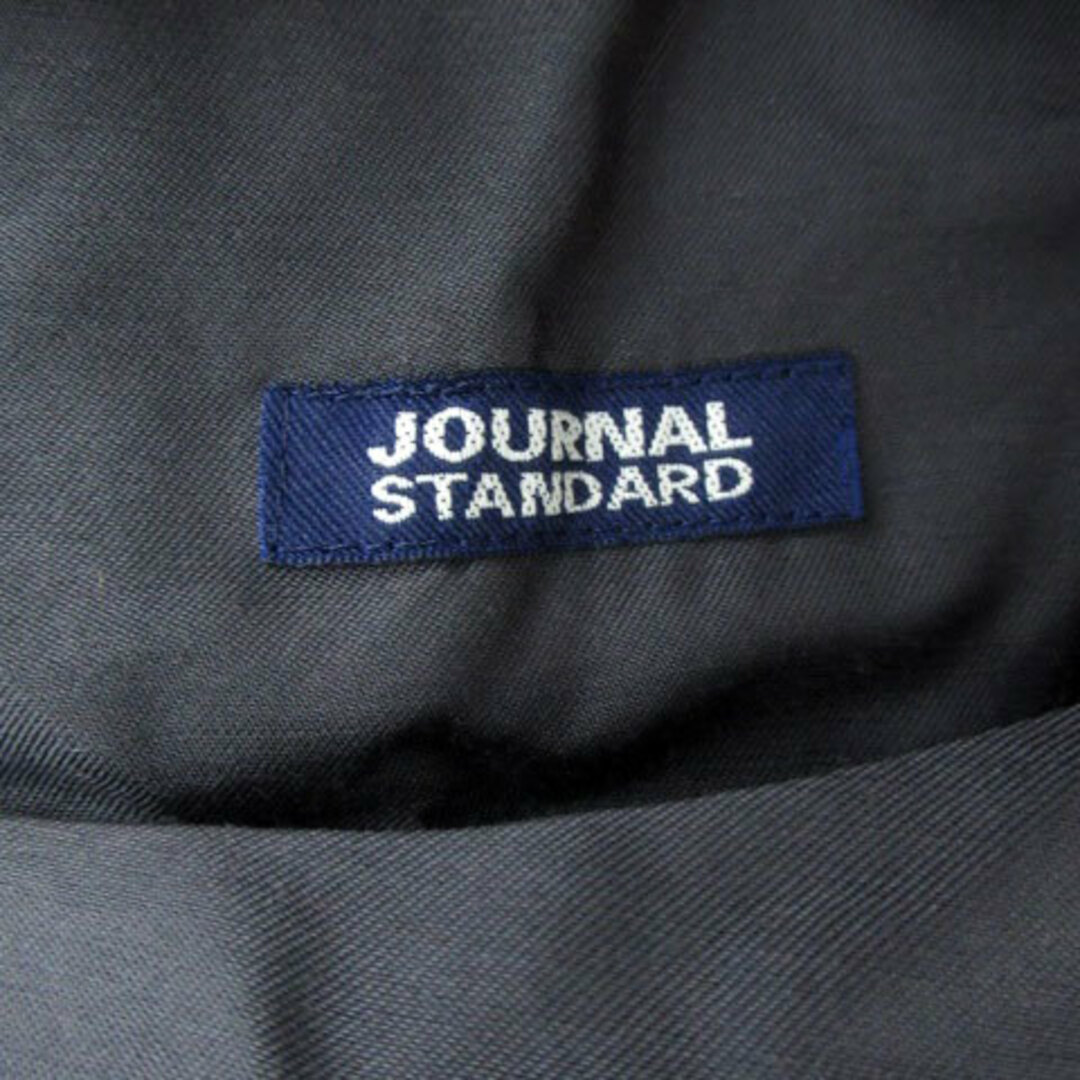 JOURNAL STANDARD(ジャーナルスタンダード)のジャーナルスタンダード ワンピース ラウンドネック 七分袖 ミモレ ウール混 黒 レディースのワンピース(ひざ丈ワンピース)の商品写真