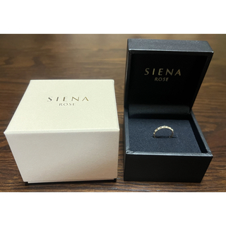 シエナロゼ(SIENA ROSE)のシエナロゼ　ダイヤモンド　ピンキーリング　7号(リング(指輪))