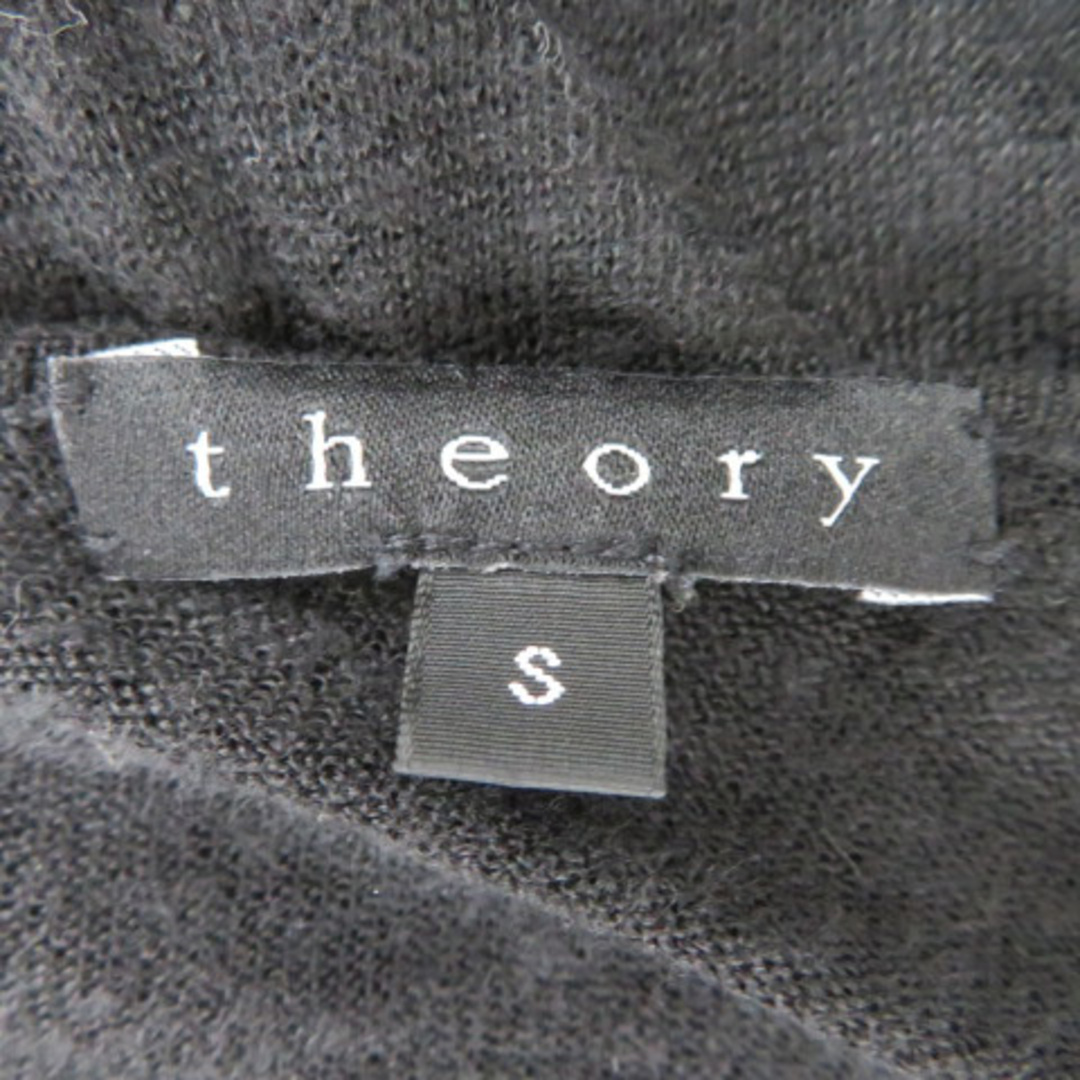 theory(セオリー)のセオリー ニット カットソー 長袖 Vネック シースルー 無地 麻 リネン S レディースのトップス(ニット/セーター)の商品写真