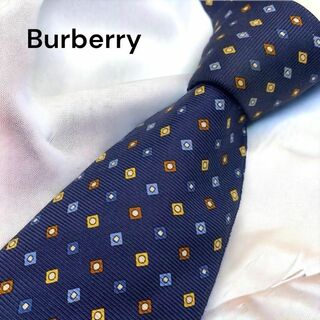 バーバリー(BURBERRY)のBurberry バーバリー ネクタイ ネイビー系 紺系(ネクタイ)