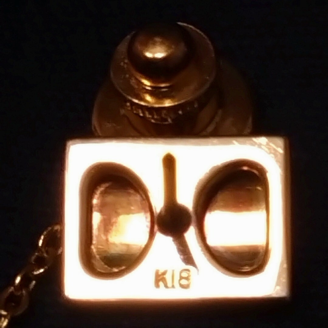 K18ネクタイピン メンズのファッション小物(ネクタイピン)の商品写真