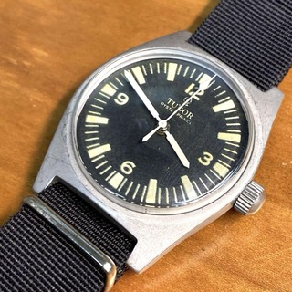 チュードル　ミリタリー　手巻きメンズ腕時計　アメリカ軍　稼働品