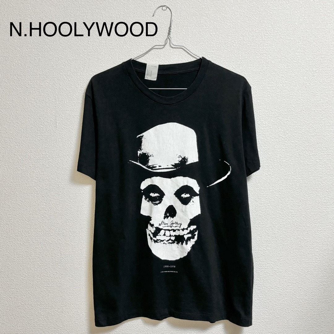 N.HOOLYWOOD(エヌハリウッド)の【N.HOOLYWOOD】プリントTシャツ スカル メンズのトップス(Tシャツ/カットソー(半袖/袖なし))の商品写真