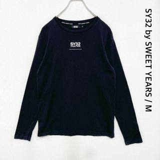 SY32 BY SWEET YEARS - SY32 by SWEET YEARS　両面　プリント　ロングスリーブTシャツ