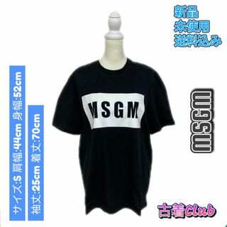 エムエスジイエム(MSGM)のMSGM エムエスジイエム トップス ボックスロゴ Tシャツ 半袖 2640MM(Tシャツ(半袖/袖なし))