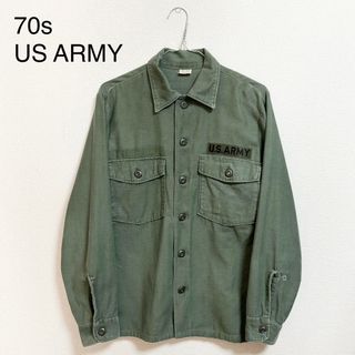 VINTAGE - 70s【US ARMY】ユーティリティシャツ