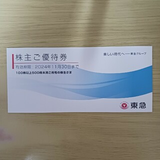 最新　東急　株主優待　冊子（100株所有）(その他)