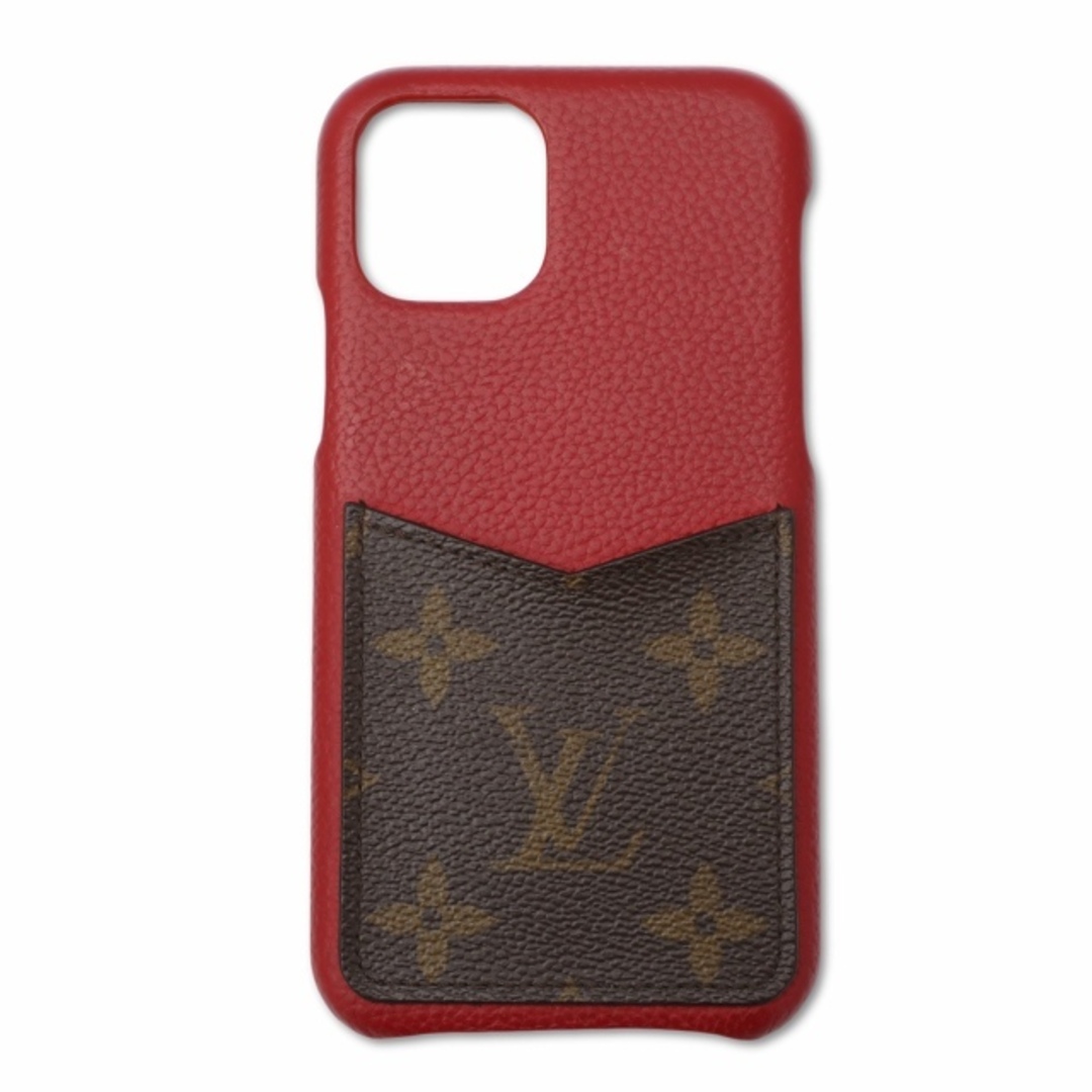 LOUIS VUITTON(ルイヴィトン)のルイヴィトン カーフレザー×モノグラム 11Pro スマホケース スマホ/家電/カメラのスマートフォン/携帯電話(その他)の商品写真