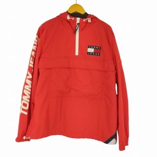 トミーヒルフィガー(TOMMY HILFIGER)のtommy jeans(トミージーンズ) ナイロン アノラックパーカー メンズ(ナイロンジャケット)