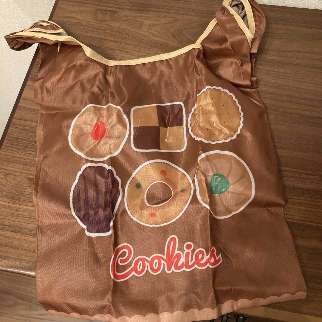 クッキー柄　エコバッグ　レトロ レディースのバッグ(エコバッグ)の商品写真