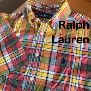 ラルフローレン(Ralph Lauren)のRalph Lauren ラルフローレン チェック 半袖シャツ(シャツ/ブラウス(半袖/袖なし))