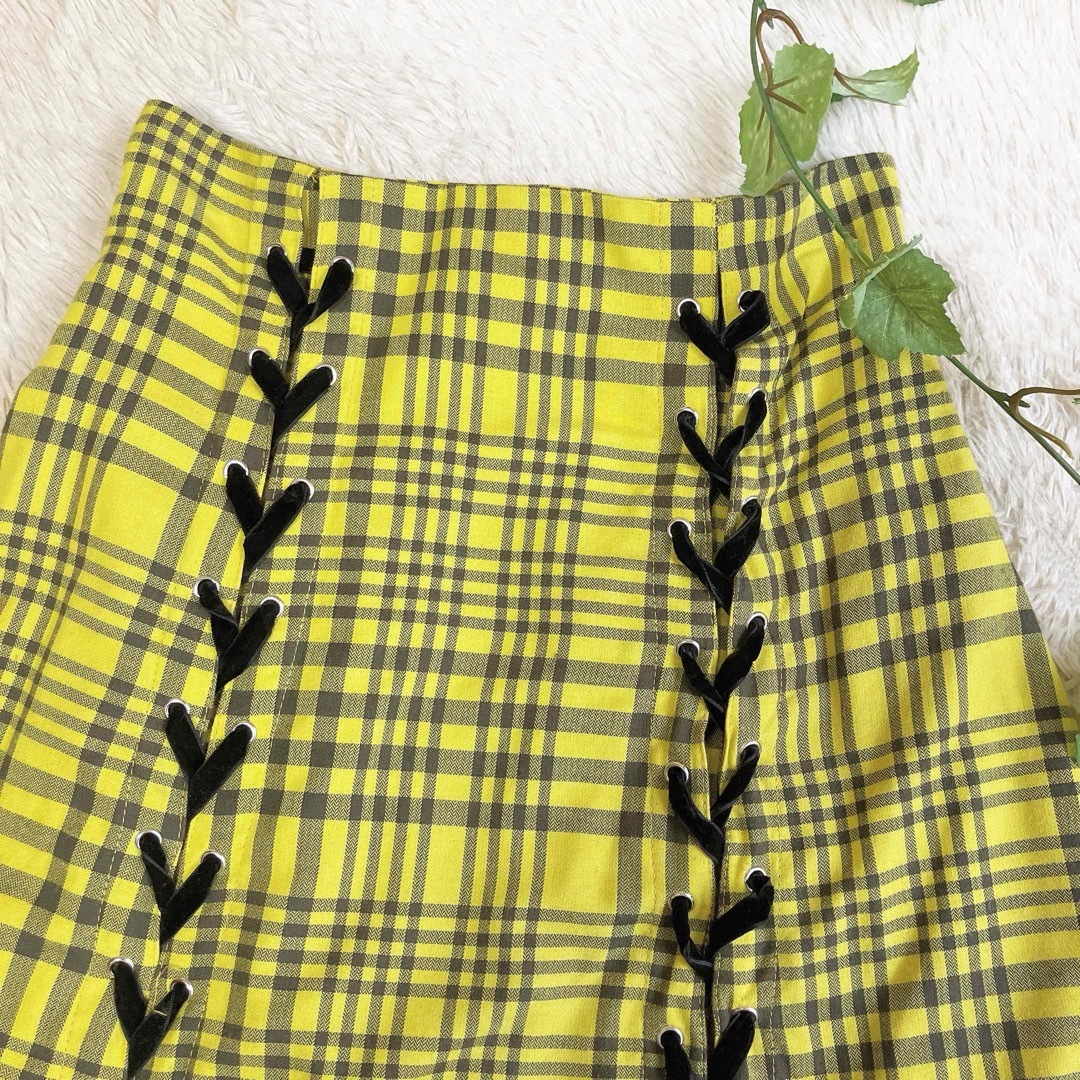 SNIDEL(スナイデル)のスナイデル ◆ SNIDEL チェックスリットスカート  レディースのスカート(ロングスカート)の商品写真