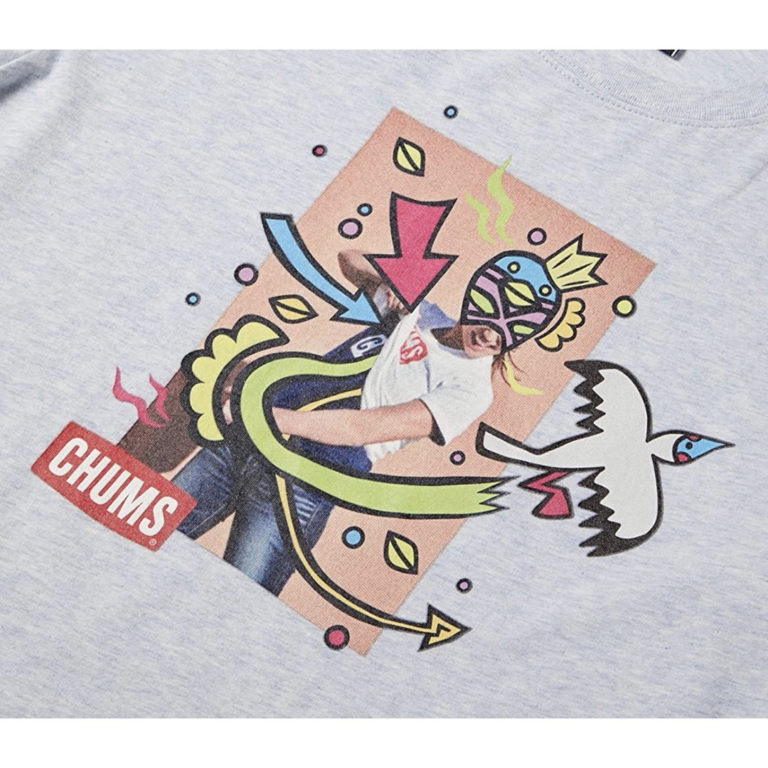 CHUMS(チャムス)の新品タグ付き　CHUMS チャムスBooby Mask Graffiti -T メンズのトップス(Tシャツ/カットソー(半袖/袖なし))の商品写真