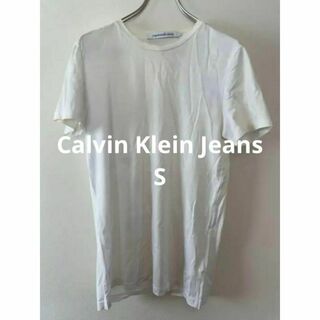 カルバンクライン(Calvin Klein)のCalvin Klein Jeans カルバンクライン Tシャツ ホワイト S(Tシャツ/カットソー(半袖/袖なし))