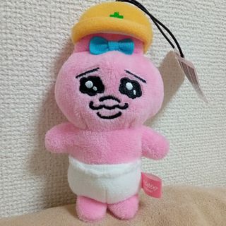 オパンチュウサギ(おぱんちゅうさぎ)の●【新品】おぱんちゅうさぎ　マスコット③　ヘルメット●(キャラクターグッズ)