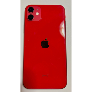 Apple - iPhone11 128GB （PRODUCT）RED SIMフリー