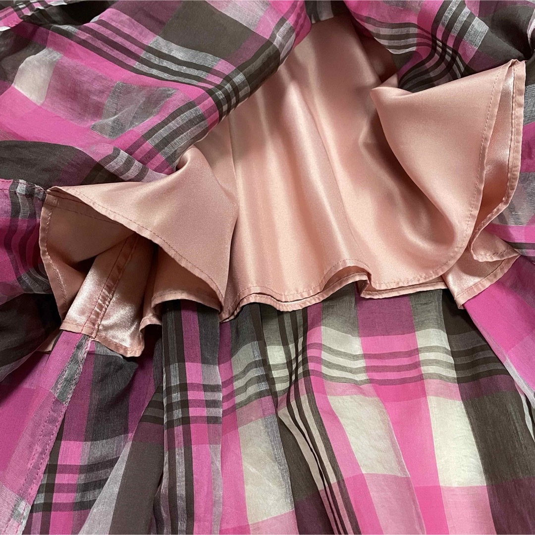 SNIDEL(スナイデル)の新品未使用チェック柄ロングスカート　スナイデル レディースのスカート(ロングスカート)の商品写真