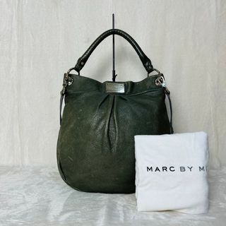 MARC BY MARC JACOBS - マークジェイコブズ　2way ショルダーバッグ　ハンドバッグ　カーキ