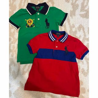 ラルフローレン(Ralph Lauren)のお値下げ＊ラルフローレン＊ポロシャツ 2枚セット 2T 100(Tシャツ/カットソー)