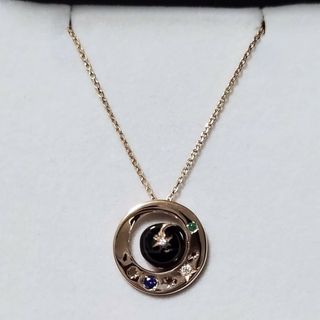 STAR JEWELRY - スタージュエリー ブラックコンステレーション ネックレス K10YG