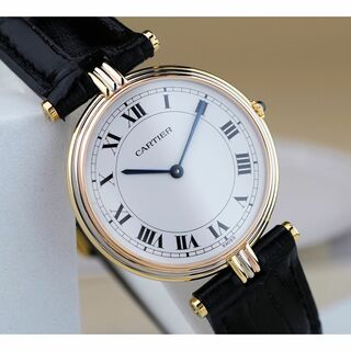 カルティエ(Cartier)の美品 ヴァンドーム ルイ カルティエ 18KYG スリーカラーゴールド LM(腕時計(アナログ))