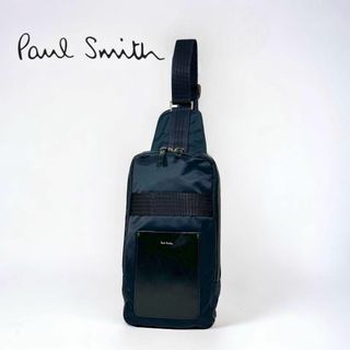 ポールスミス(Paul Smith)の美品 希少モデル Paul Smith ポールスミス ボディバッグ ネイビー(ボディーバッグ)