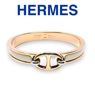 エルメス(Hermes)のエルメス バングル ミニ ・クリック シェーヌ・ダンクル ピンクゴールド(ブレスレット/バングル)