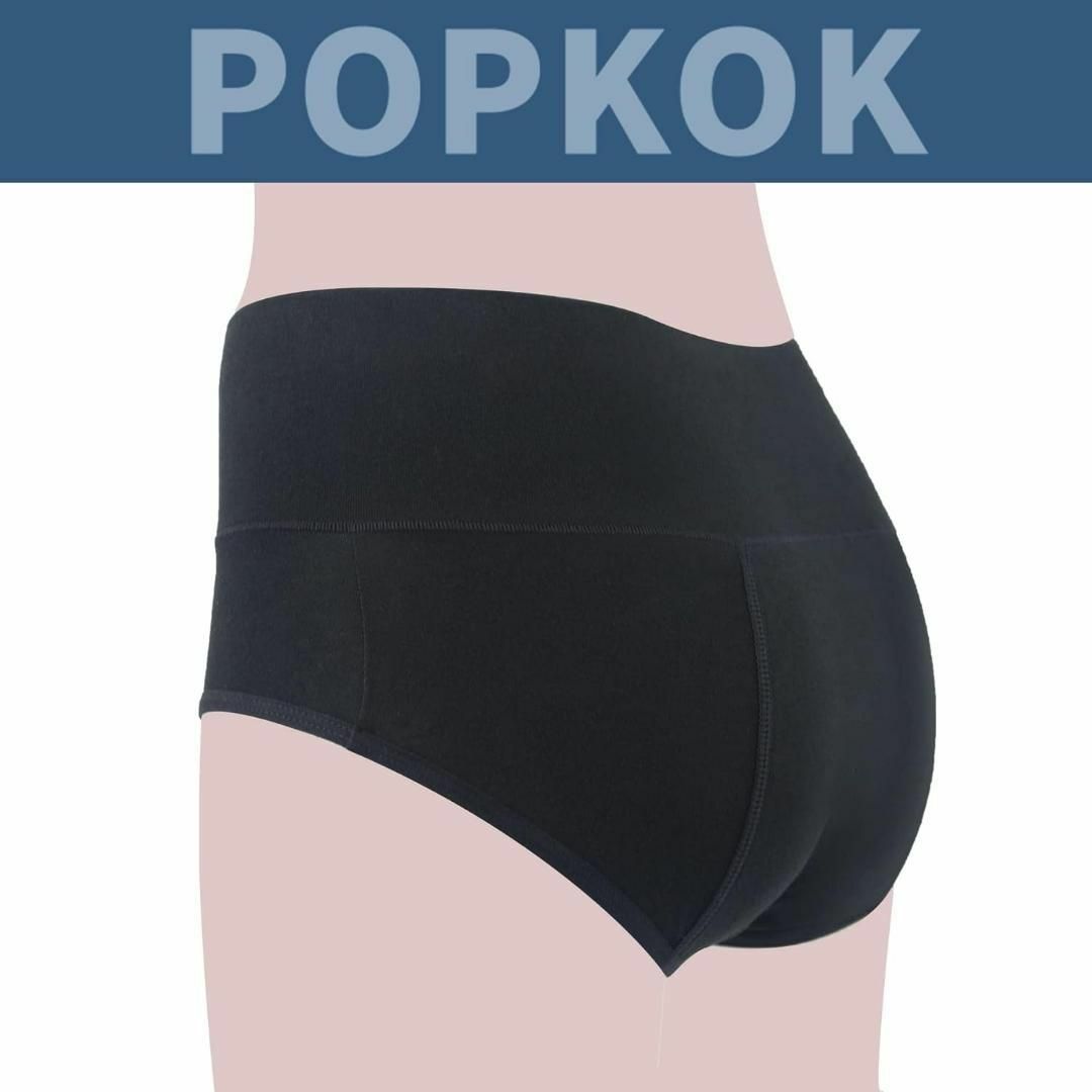 [POPKOK] 3枚セットサニタリーショーツ レディース 生理用ショーツ レディースの下着/アンダーウェア(ショーツ)の商品写真