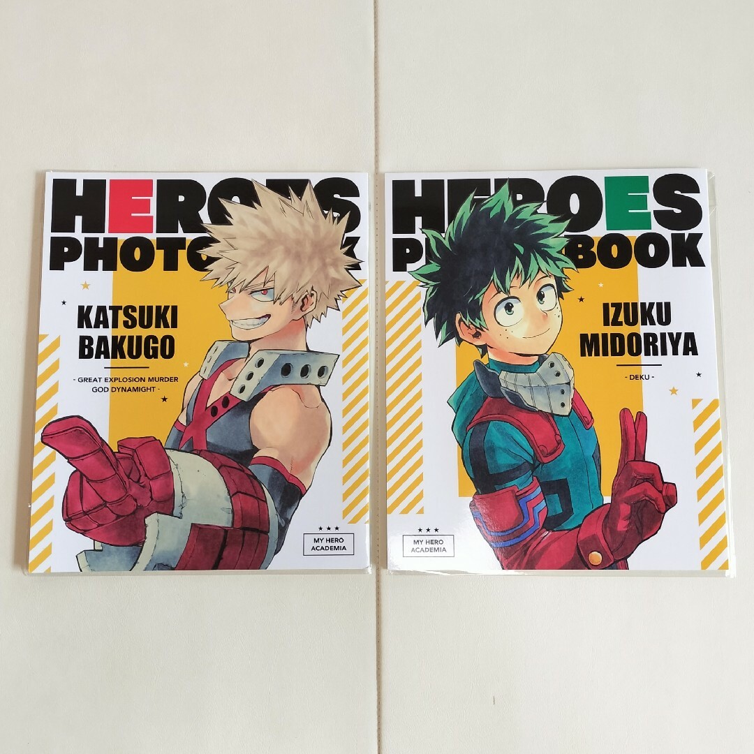 ヒロアカ展爆豪勝己緑谷出久フォトブック/USJ/ジャンプGIGA付録 ヒロアカ展爆豪勝己緑谷出久フォトブック/USJ/ジャンプGIGA付録