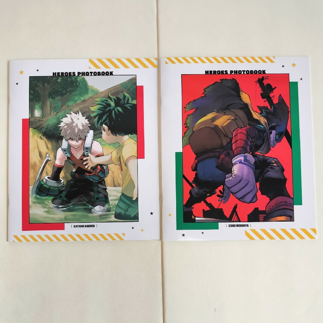 ヒロアカ展爆豪勝己緑谷出久フォトブック/USJ/ジャンプGIGA付録 ヒロアカ展爆豪勝己緑谷出久フォトブック/USJ/ジャンプGIGA付録