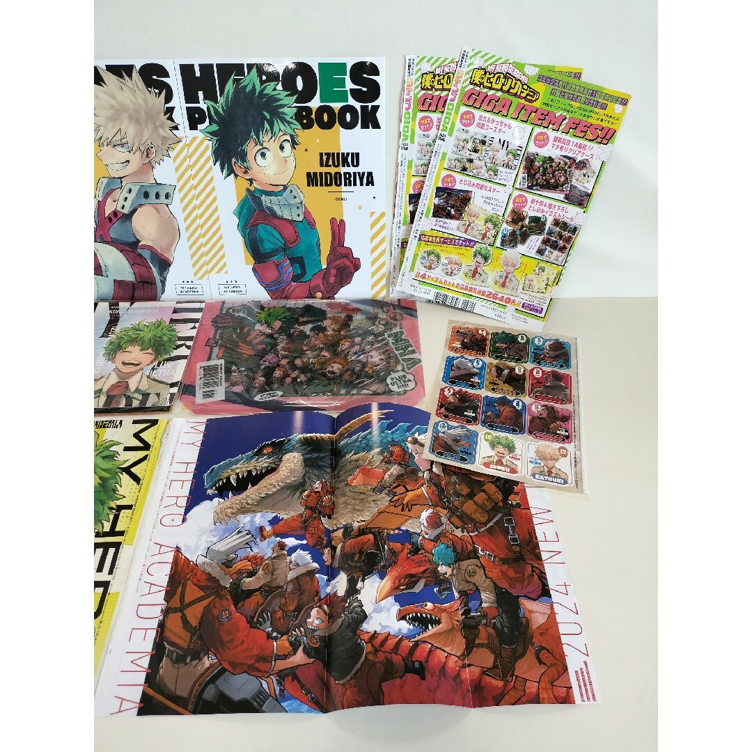 ヒロアカ展爆豪勝己緑谷出久フォトブック/USJ/ジャンプGIGA付録 ヒロアカ展爆豪勝己緑谷出久フォトブック/USJ/ジャンプGIGA付録