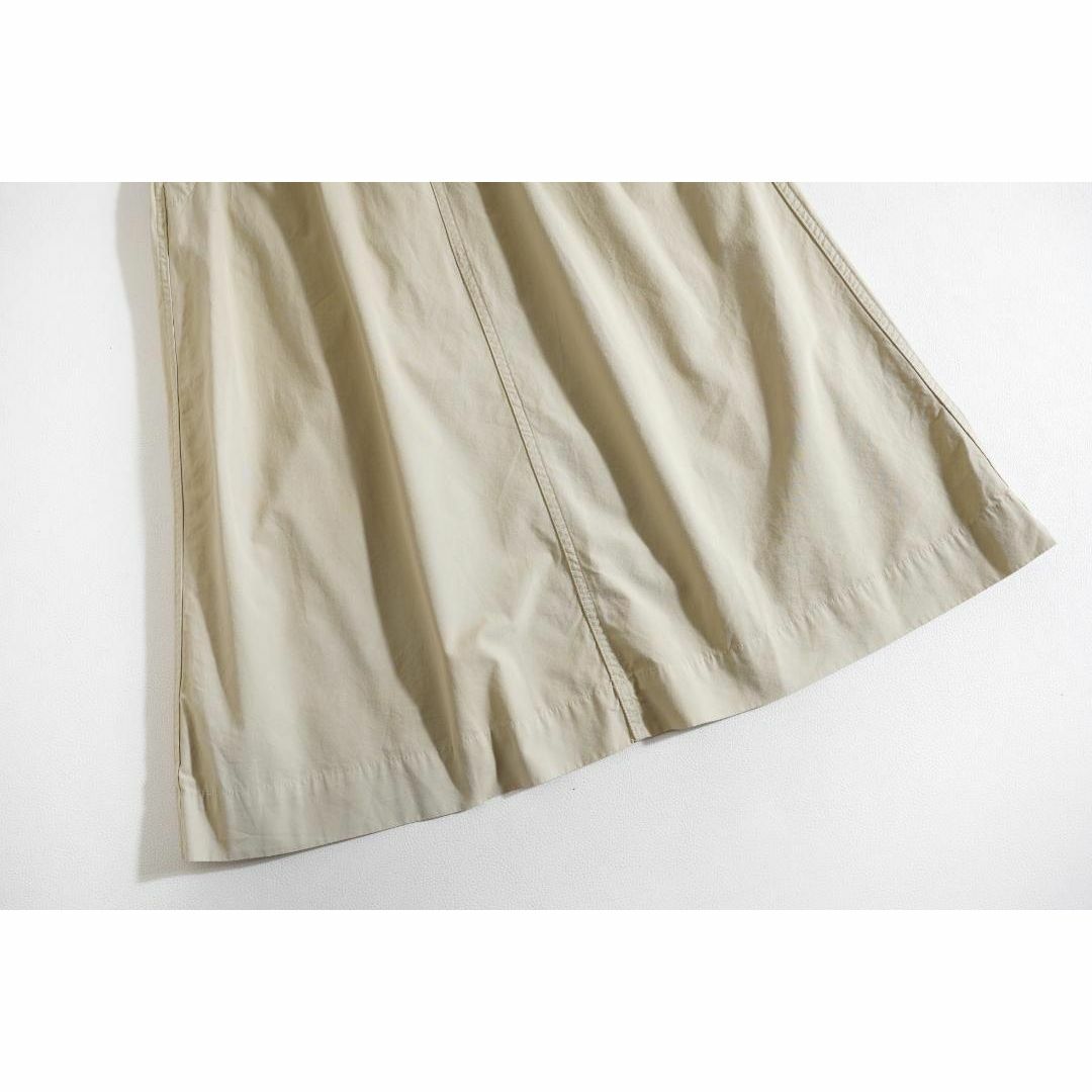 MARGARET HOWELL(マーガレットハウエル)の959u*マーガレットハウエル ファイン コットン ポプリン スカート レディースのスカート(ロングスカート)の商品写真