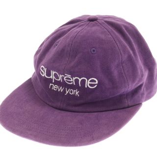 シュプリーム(Supreme)のSUPREME シュプリーム トーンキャンバス ベースボールキャップ パープル(キャップ)