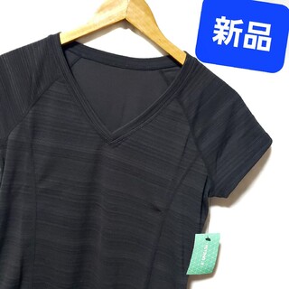 新品 スポーツ Tシャツ コンプレッションウェア スポーツウェア 速乾 黒(Tシャツ(半袖/袖なし))