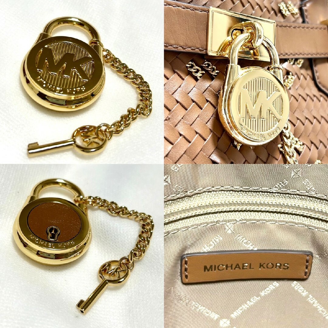 Michael Kors(マイケルコース)の極美品　マイケルコース　2way  ハンドバッグ　ハミルトン　サッチェル レディースのバッグ(ショルダーバッグ)の商品写真