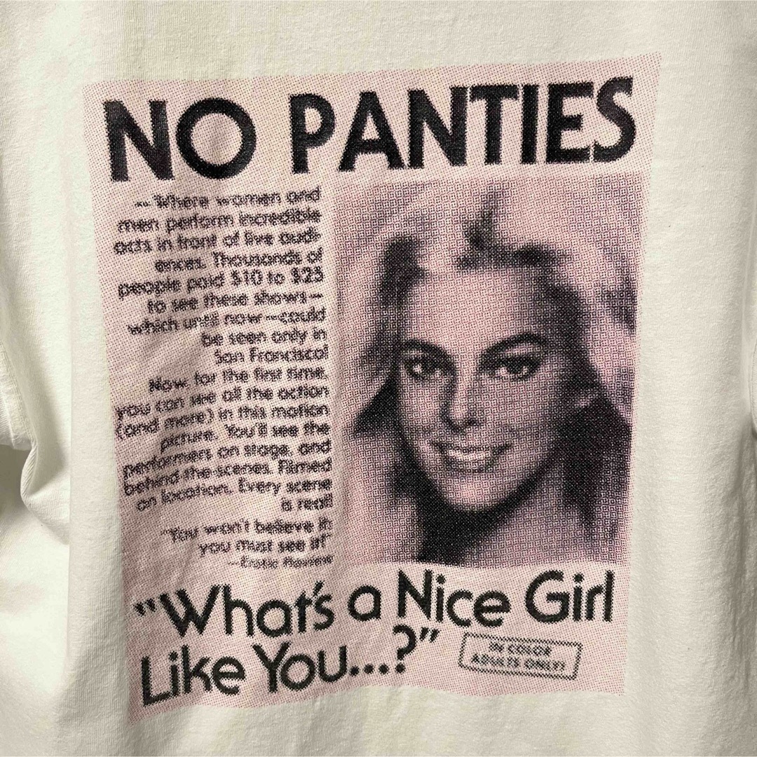 FREAK'S STORE(フリークスストア)のNo Panties s/s Pocket Tshirt White レディースのトップス(Tシャツ(半袖/袖なし))の商品写真