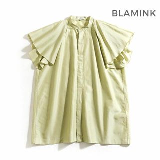 BLAMINK - 961u*美品 ブラミンク BLAMINK シルク混 ソフト メロウ ブラウス