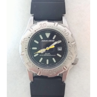 セイコー(SEIKO)の【稼働品】セイコー AQUA GEAR V782-0220 ダイバー(腕時計)