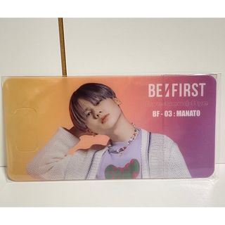 ビーファースト(BE:FIRST)のBE:FIRST MANATO クリアしおり(ミュージック)