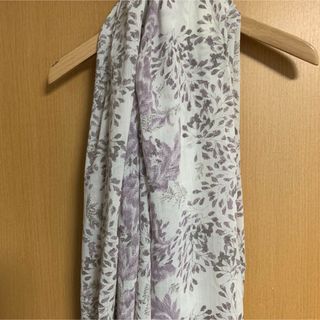 シトラス(CITRUS)の【美品値下】White and Wood コットンストール(ストール/パシュミナ)