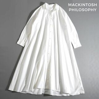 MACKINTOSH PHILOSOPHY - 967u*美品 マッキントッシュフィロソフィー コットン シャツ ワンピース