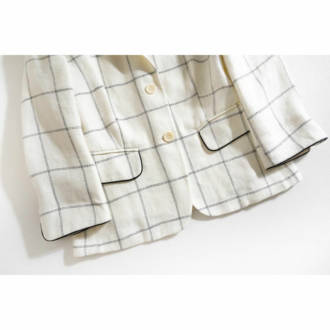 943t*美品 高級 白タグ マックスマーラ MAXMARA リネン
