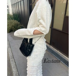 カスタネ(Kastane)の新品 Kastane カットアウトスウェット(トレーナー/スウェット)