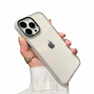 【色: 透明】iPhone 13 Pro Max ケース ストラップホール付き (その他)