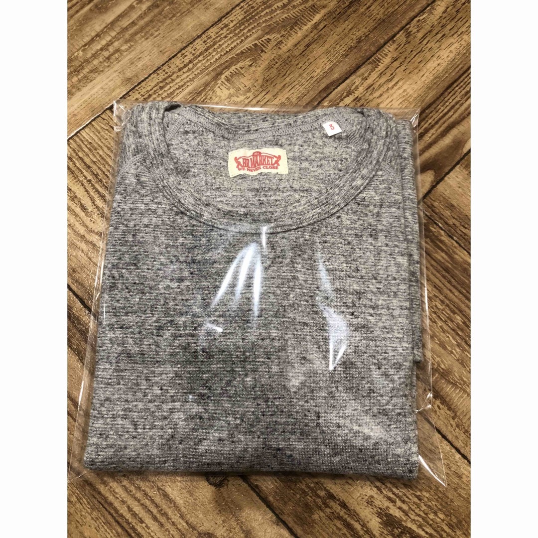 HOLLYWOOD RANCH MARKET(ハリウッドランチマーケット)の美品　HOLLYWOOD  RANCH  MARKET  tシャツ　3 メンズのトップス(Tシャツ/カットソー(半袖/袖なし))の商品写真