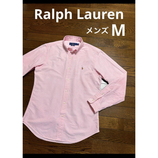 ラルフローレン(Ralph Lauren)のラルフローレン ボタンダウン シャツ ワイシャツ ピンク M 　NO1995(シャツ)