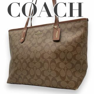 コーチ(COACH)のCOACH コーチ　e6 肩掛け　トートバッグ　f36876 ブラウン　PVC(トートバッグ)