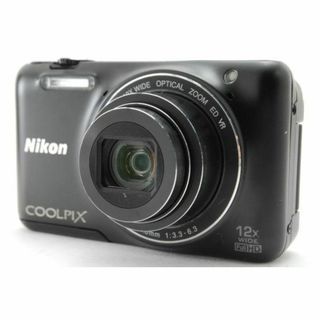 ニコン(Nikon)のニコン Nikon COOLPIX S6600 ブラック 新品バッテリー付(コンパクトデジタルカメラ)